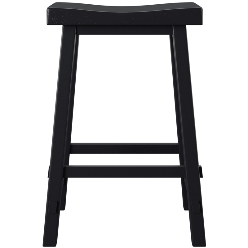 Liberty Furniture Creations 30 Inch Sawhorse Barstool - Black