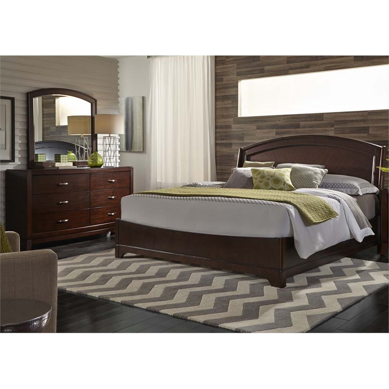 Liberty Bedroom Set - Liberty Furniture Avalon Iii 5 Piece King Storage Bedroom Set In Brown 705