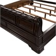 Arbor Place Dark Brown King Sleigh Bed - Dresser & Mirror