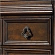 Arbor Place Dark Brown King Sleigh Bed - Dresser & Mirror