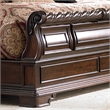 Arbor Place Dark Brown Queen Sleigh Bed