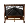 Arbor Place Dark Brown Queen Sleigh Bed - Dresser & Mirror - Chest