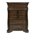 Arbor Place Dark Brown Queen Sleigh Bed - Dresser & Mirror - Chest - Night Stand