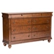 Rustic Traditions Cherry Dresser & Mirror