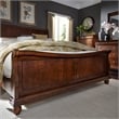 Rustic Traditions Cherry King Sleigh Bed