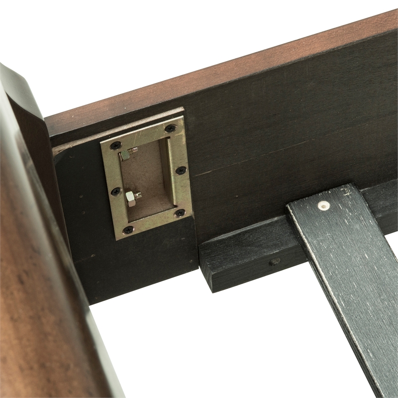 Rustic Traditions Cherry Queen Sleigh Bed