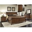 Liberty Furniture Queen Sleigh Bed Dresser & Mirror Chest N/S