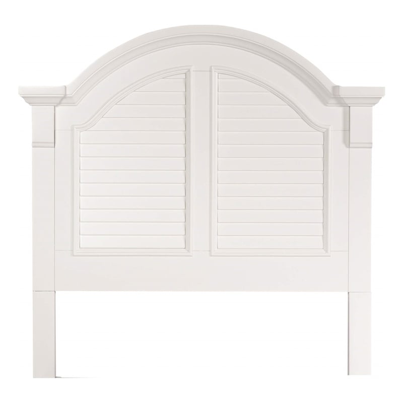 Summer House White Twin Panel Headboard