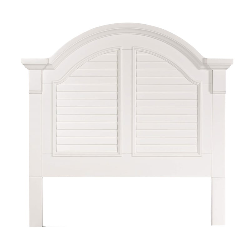 Summer House White Twin Panel Headboard