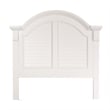 Summer House White Twin Panel Headboard
