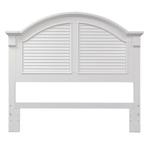 summer house panel headboard in oyster white