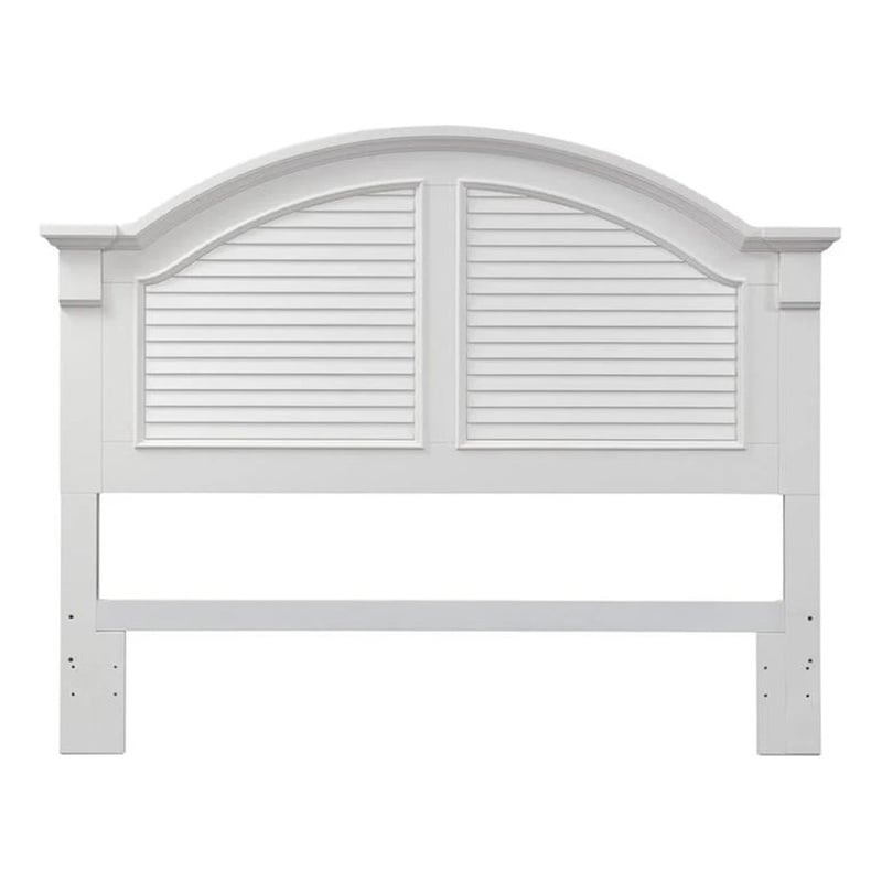 Liberty Furniture Summer House I King Panel Headboard in Oyster White