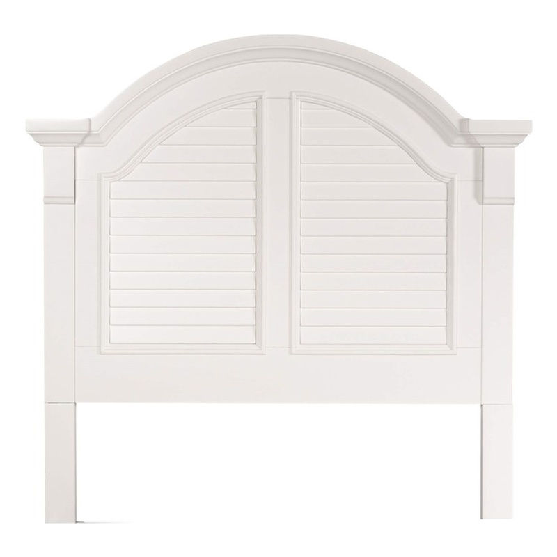Summer House White Full Panel Headboard