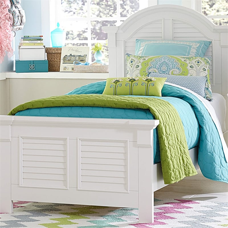 Summer House White Full Panel Headboard