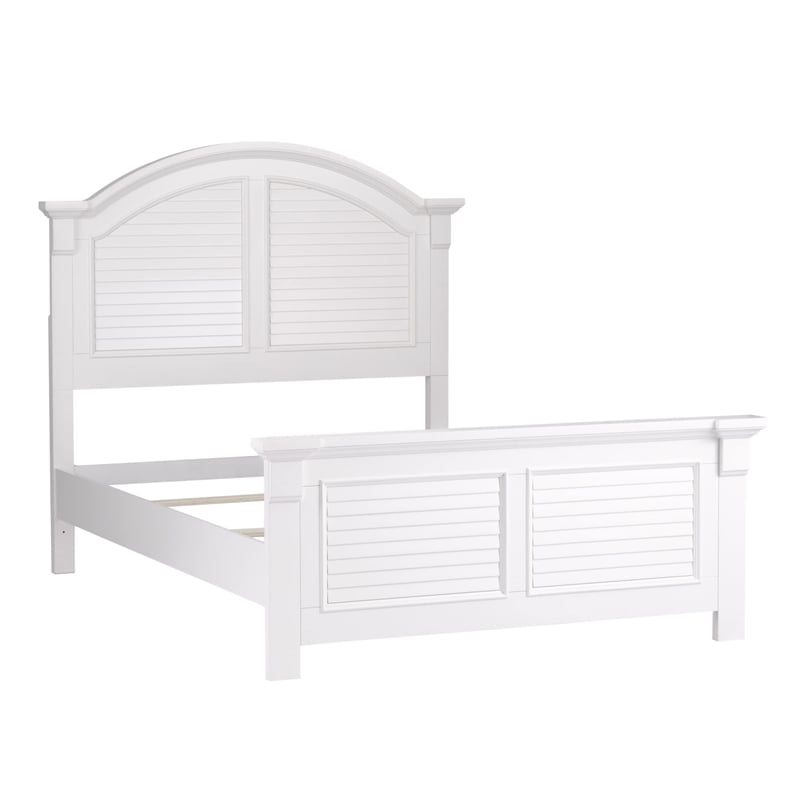 Summer House White Full Panel Headboard