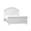 Summer House I White King Panel Bed