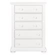 Summer House I White Queen Panel Bed - Dresser & Mirror - Chest
