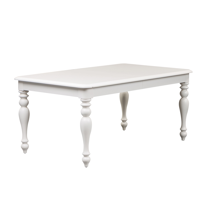 Summer House White 5 Piece Rectangular Table Set