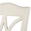 Summer House White 5 Piece Pedestal Table Set