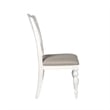 Summer House White 5 Piece Pedestal Table Set