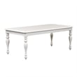 Summer House White 6 Piece Rectangular Table Set