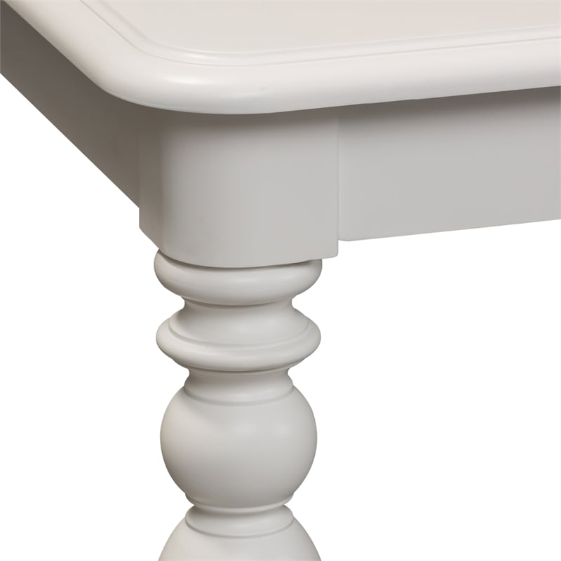Summer House White 6 Piece Rectangular Table Set