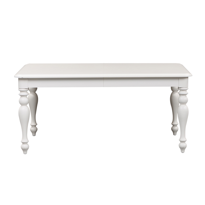 Summer House White 6 Piece Rectangular Table Set