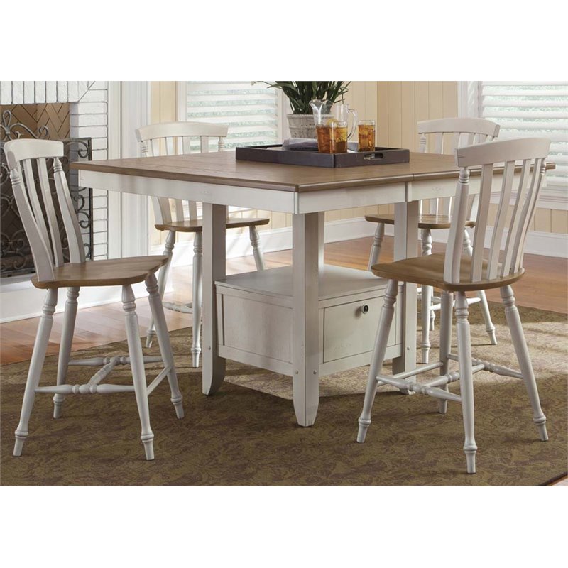 Liberty Furniture Al Fresco Iii 5 Piece Counter Height Dining Set Liberty Furniture Al Fresco Iii 5 Piece Counter Height Dining Set 841 Cd 5gts