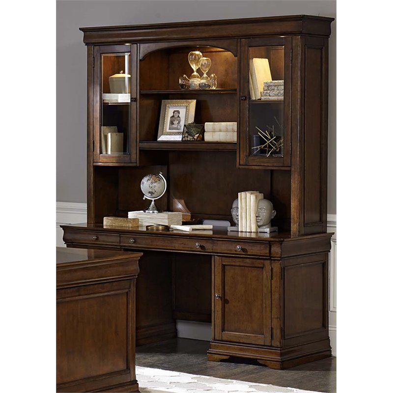 Liberty Furniture Chateau Valley Jr Executive Credenza Set ...