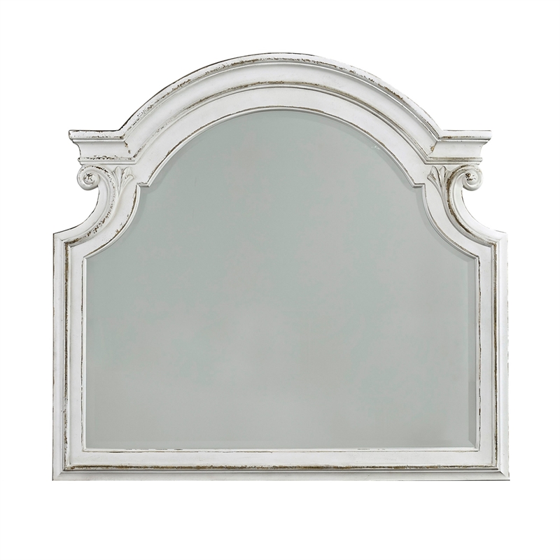 Magnolia Manor White Mirror