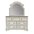 Magnolia Manor White Mirror