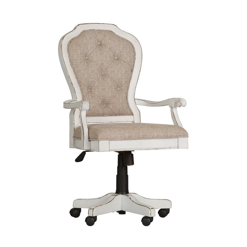 Magnolia Manor White Jr Executive Desk Chair