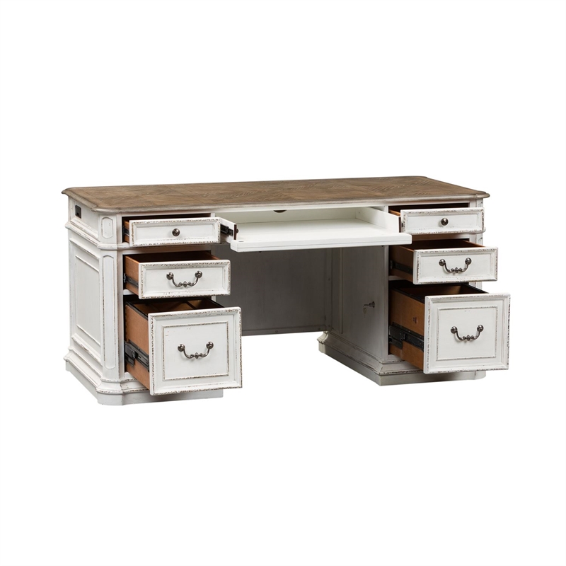 Magnolia Manor White Desk
