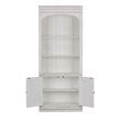 Magnolia Manor White Bunching Bookcase