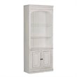 Magnolia Manor White Bunching Bookcase