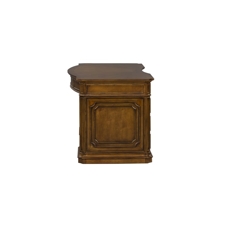 Amelia Medium Brown Jr Executive Desk