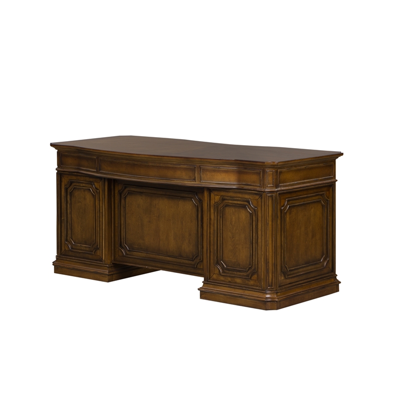 Amelia Medium Brown Jr Executive Desk