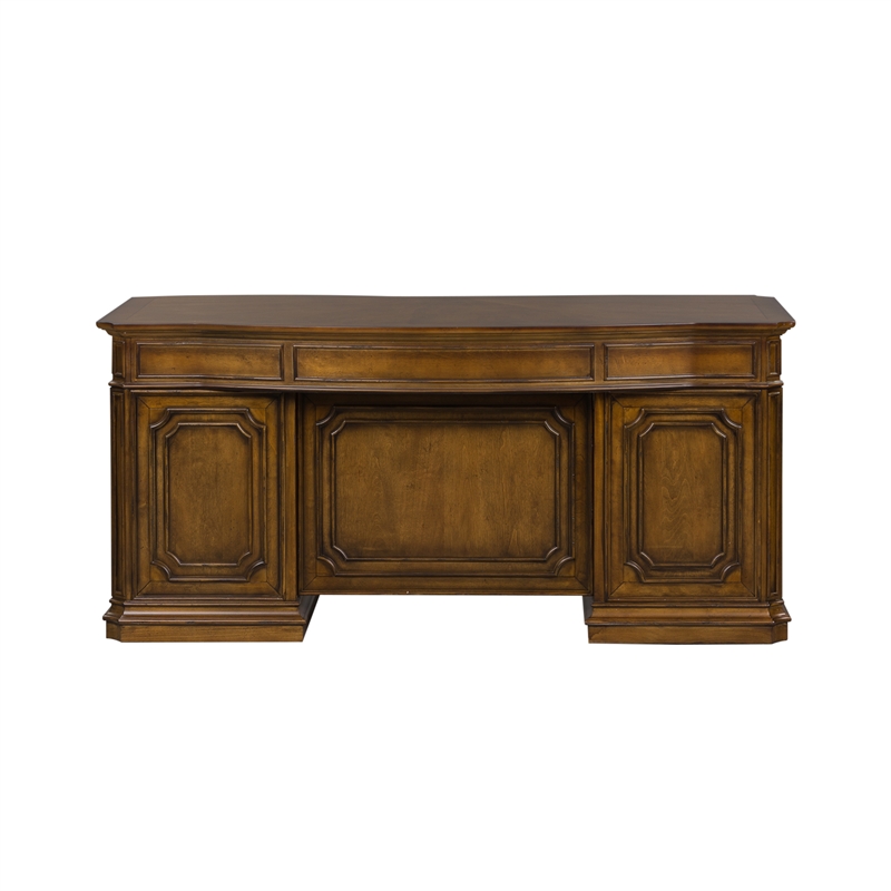 Amelia Medium Brown Jr Executive Desk