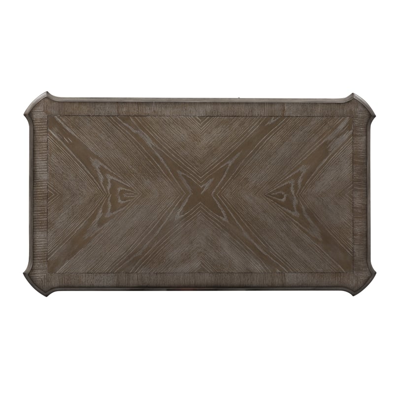 Magnolia Manor White Rectangular Cocktail Table