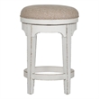 Liberty Furniture Magnolia Manor White Console Swivel Stool