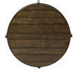 Liberty Furniture Breckinridge Round Cocktail Table in Medium Brown