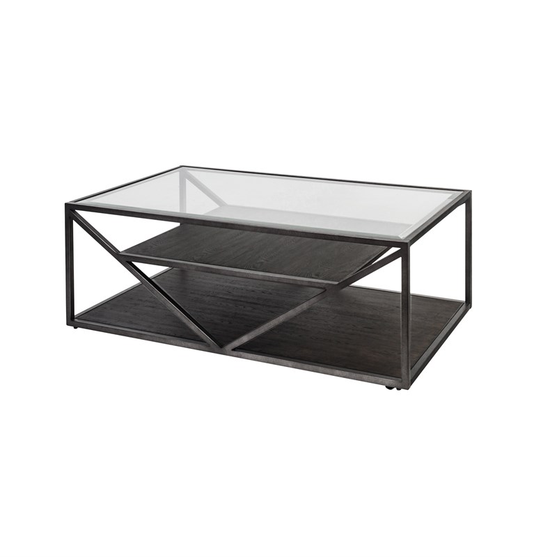 Arista Medium Gray Rectangular Cocktail Table