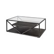 Arista Medium Gray Rectangular Cocktail Table