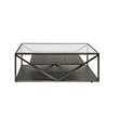 Arista Medium Gray Rectangular Cocktail Table