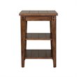 Lake House Dark Brown Tiered Table