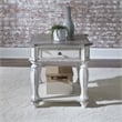 Magnolia Manor White End Table