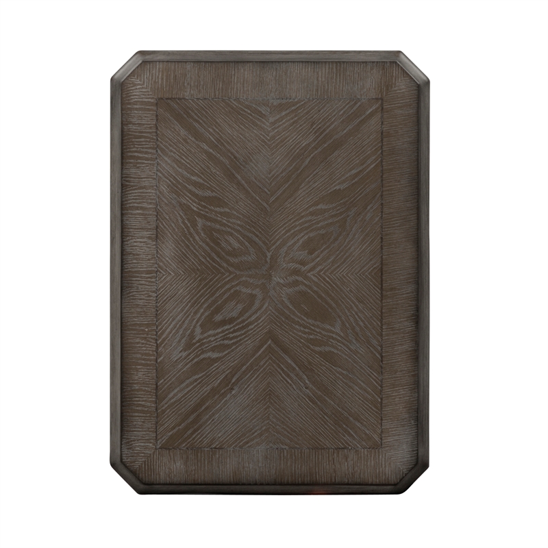 Magnolia Manor White Chair Side Table