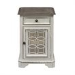 Magnolia Manor White Chair Side Table
