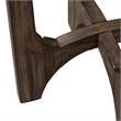 Cascade Dark Brown Chair Side Table