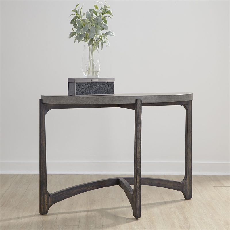 Cascade Dark Brown Sofa Table